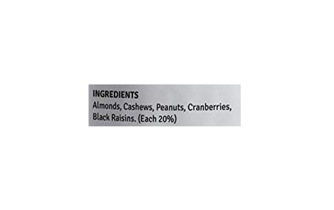 9Grams Trail Mix Nuts & Berries Unsalted   Pack  250 grams